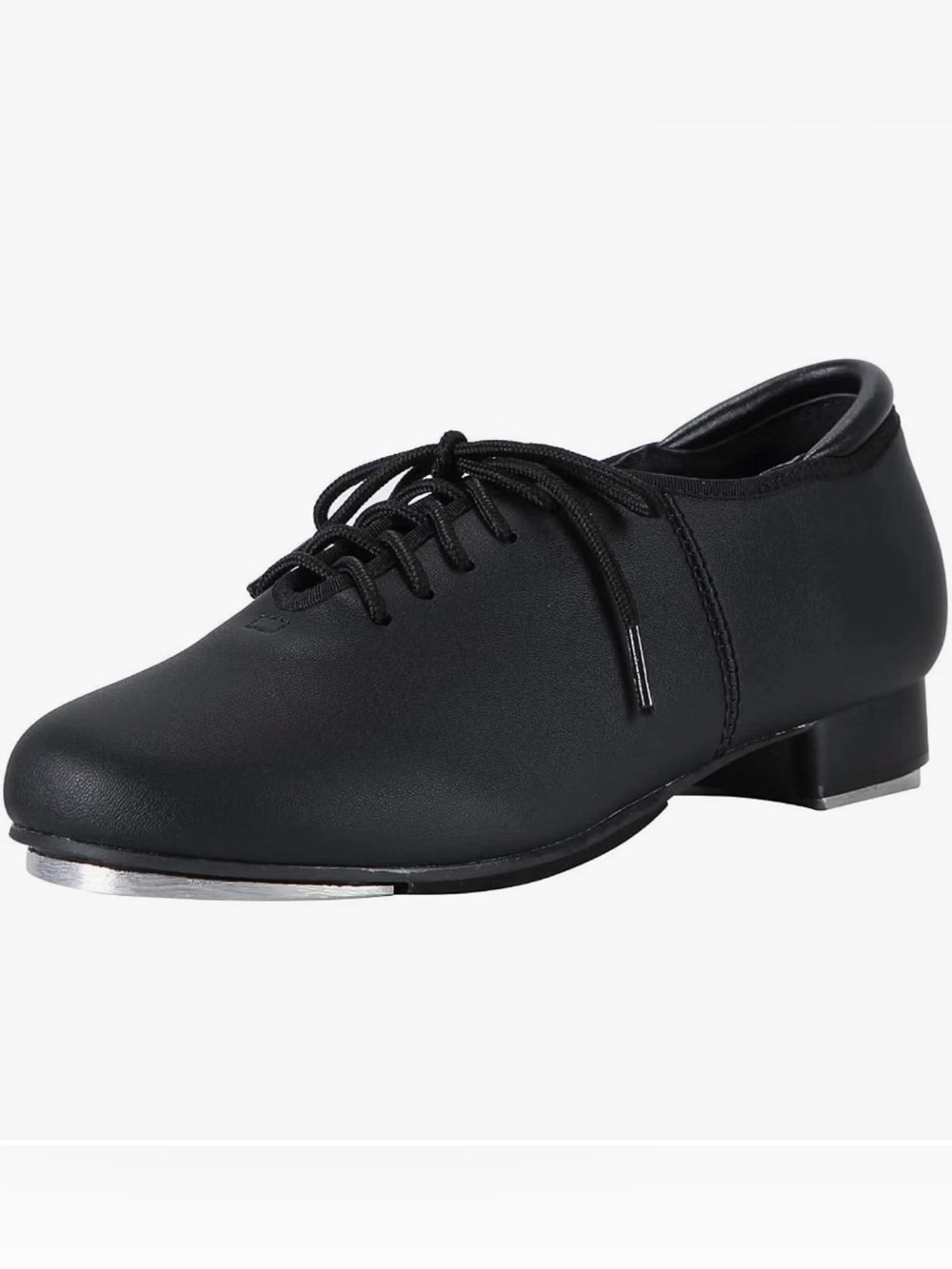 NWT Linodes PU Leather Lace Up Unisex Tap Shoe